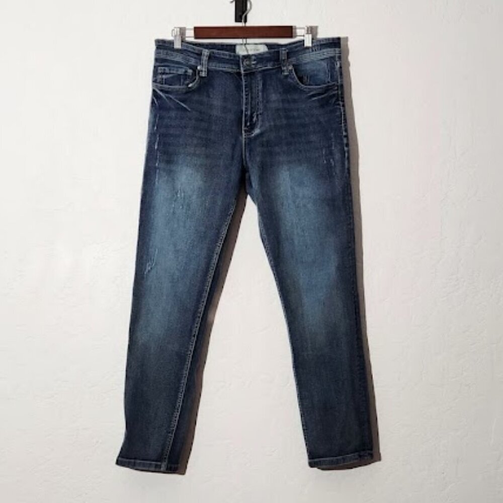 Stitches & Rivets Men's Straight Leg Jeans in size 34